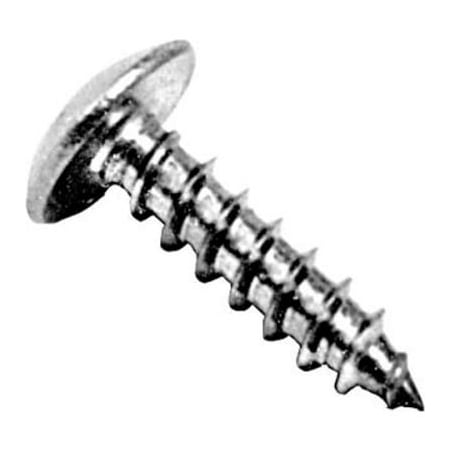 Allpoints Allpoints 26-1490 Stainless Steel Phillips Truss Head 8 x 1/2" Sheet Metal Screw - 100/Box 261490
